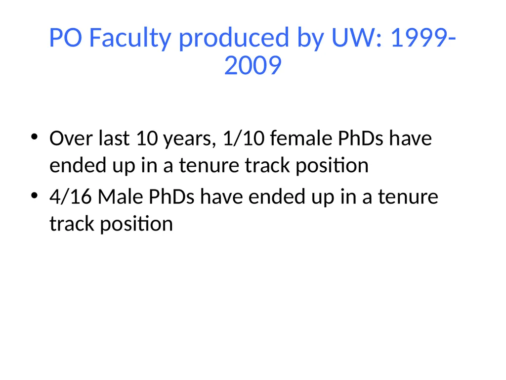 Where do all the oceanographers go? Career paths - slide 19 of 28