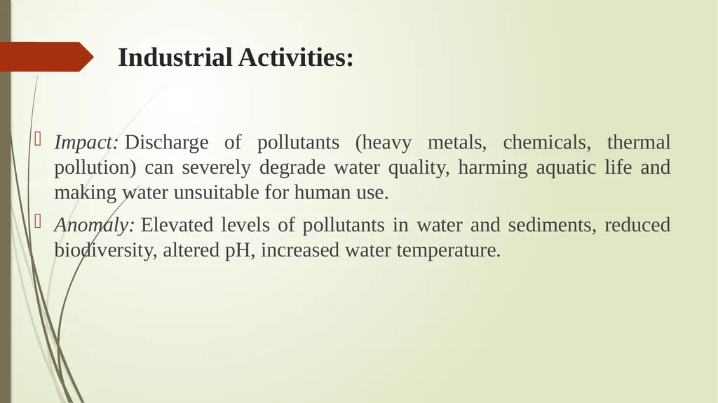Anthropogenic Activities and River Basin Hydrology - slide 9 of 13