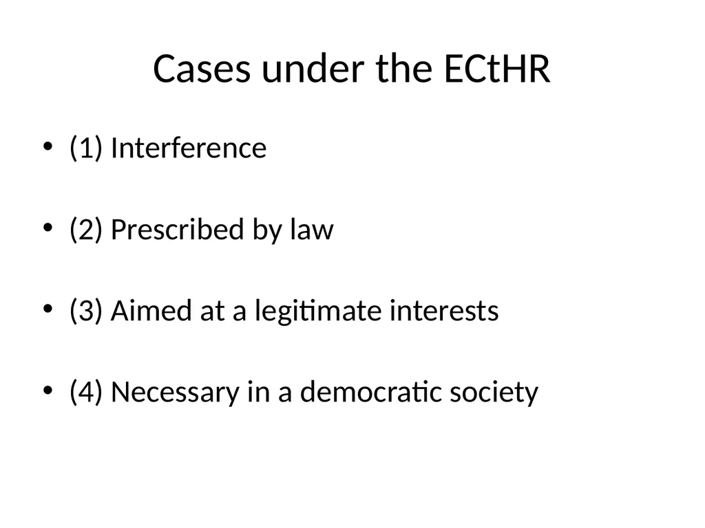 The ECtHR’s case law on data protection Bart van - slide 7 of 58