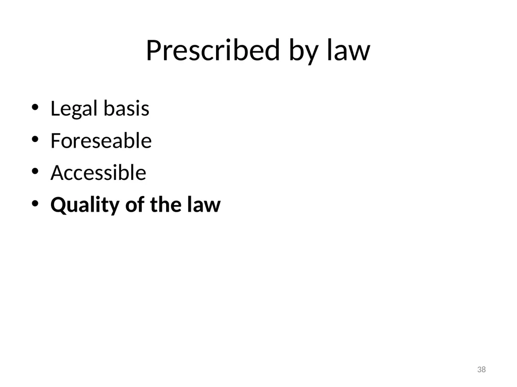 The ECtHR’s case law on data protection Bart van - slide 38 of 58