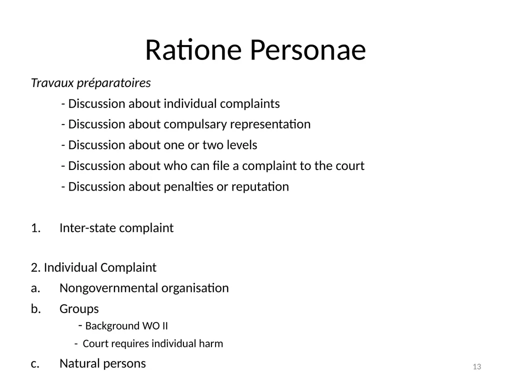 The ECtHR’s case law on data protection Bart van - slide 13 of 58
