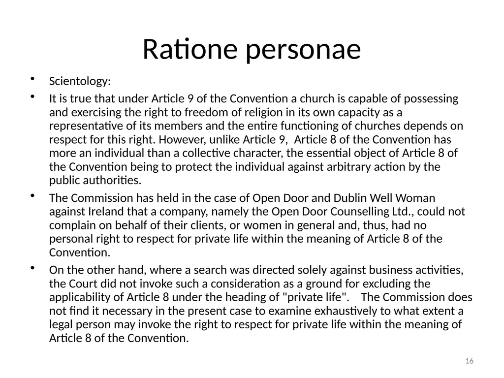 The ECtHR’s case law on data protection Bart van - slide 16 of 58