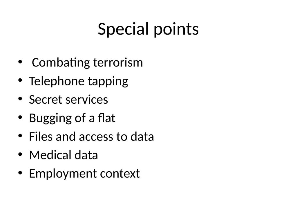 The ECtHR’s case law on data protection Bart van - slide 46 of 58