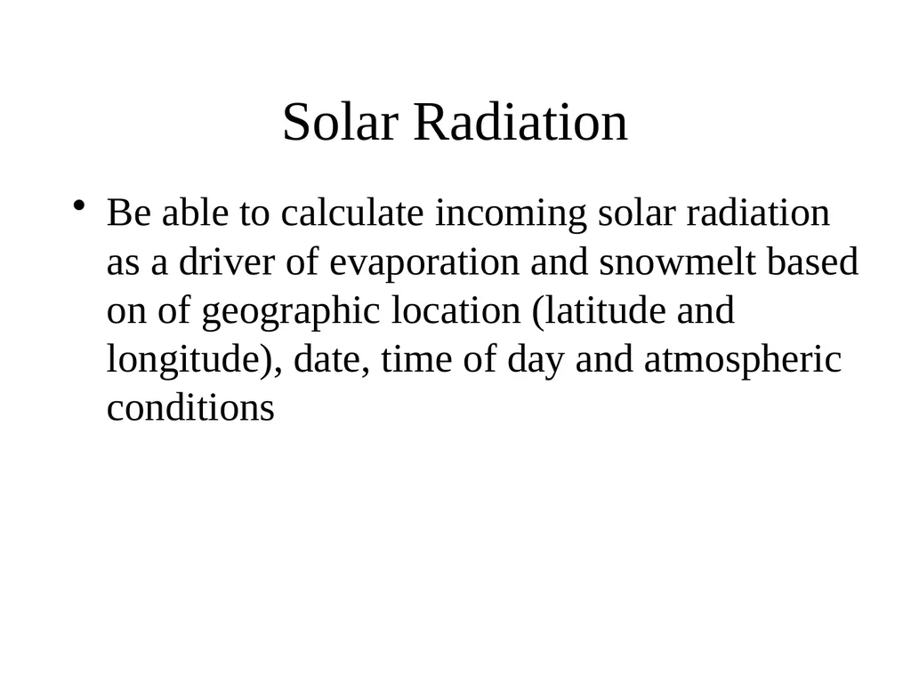 Evaporation and Transpiration Evapotranspiration - slide 9 of 18