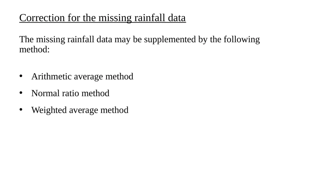 G205 (hydrology) First Semester Lesson Two - slide 10 of 39