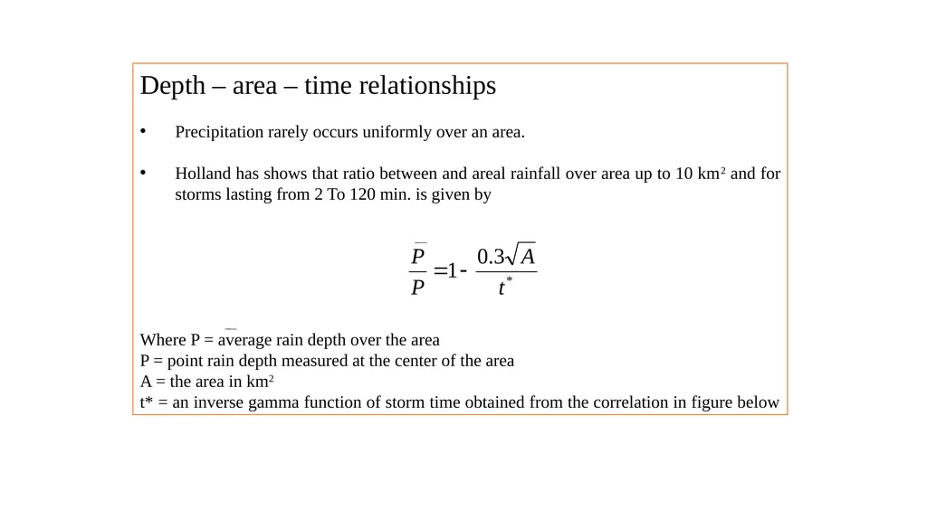 G205 (hydrology) First Semester Lesson Two - slide 38 of 39