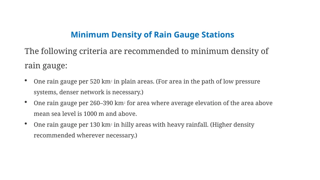 G205 (hydrology) First Semester Lesson Two - slide 27 of 39