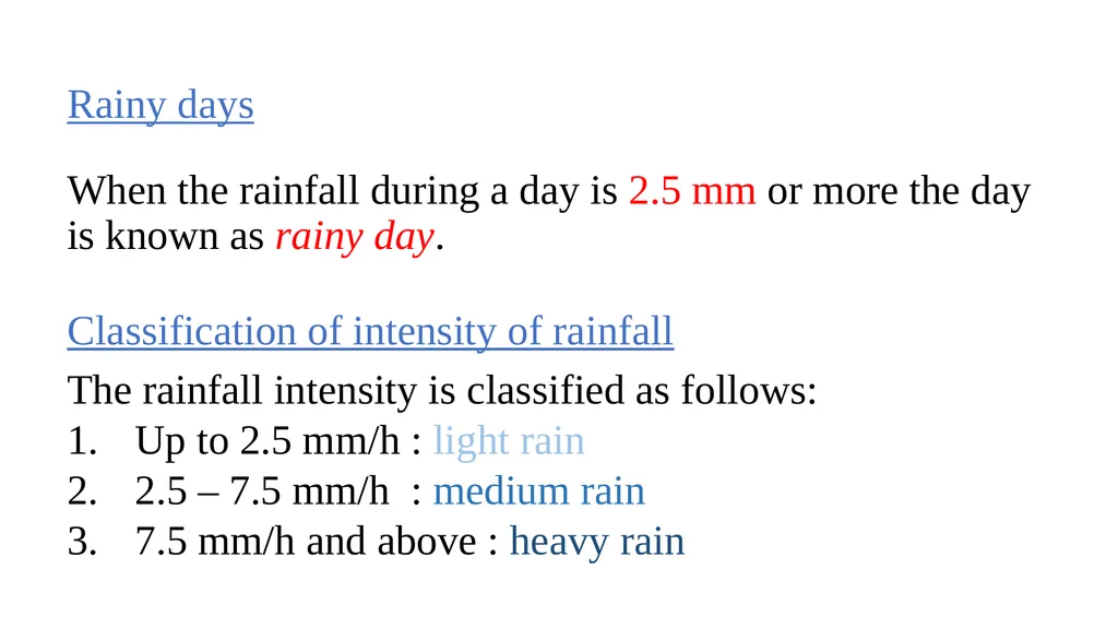 G205 (hydrology) First Semester Lesson Two - slide 8 of 39