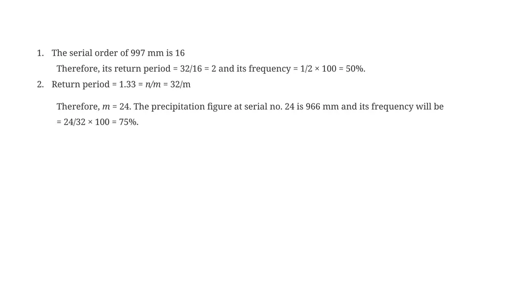 G205 (hydrology) First Semester Lesson Two - slide 33 of 39