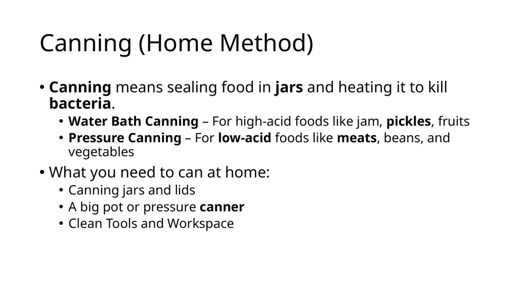 Food Science in Agriculture Unit 4 Food Science - slide 32 of 61