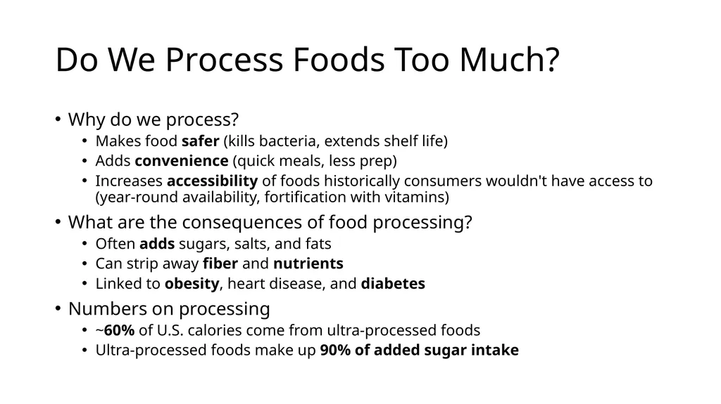 Food Science in Agriculture Unit 4 Food Science - slide 12 of 61