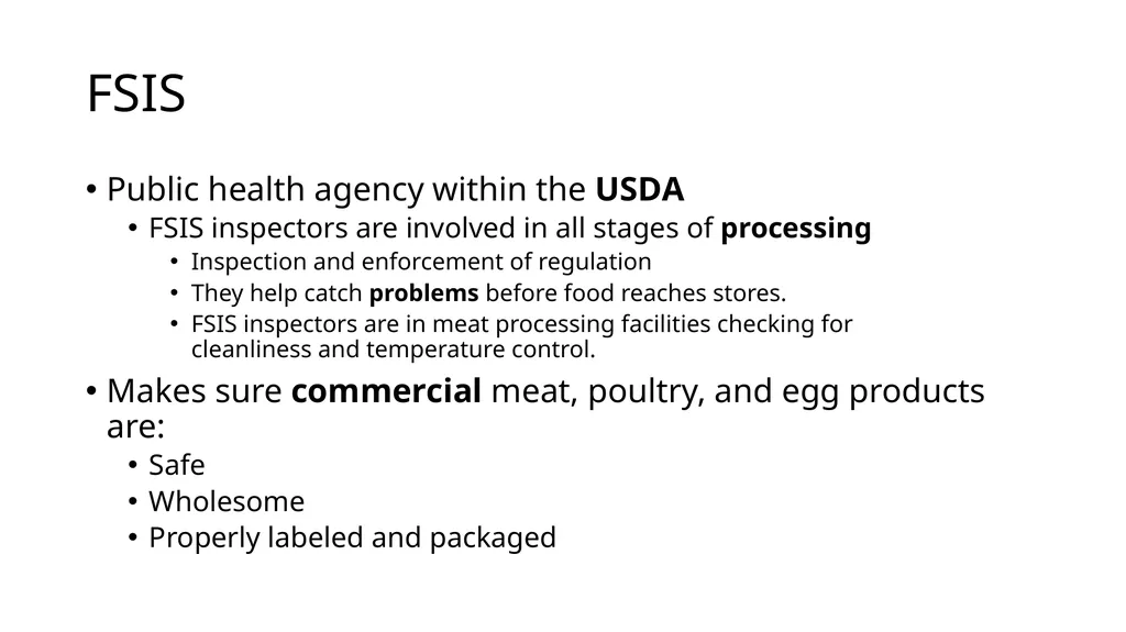 Food Science in Agriculture Unit 4 Food Science - slide 43 of 61
