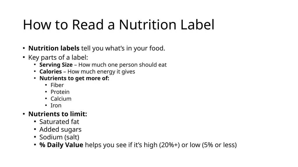Food Science in Agriculture Unit 4 Food Science - slide 56 of 61
