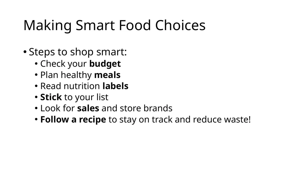 Food Science in Agriculture Unit 4 Food Science - slide 51 of 61