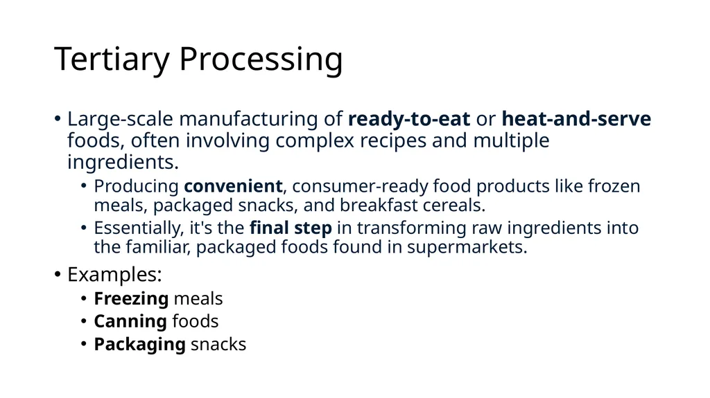 Food Science in Agriculture Unit 4 Food Science - slide 11 of 61