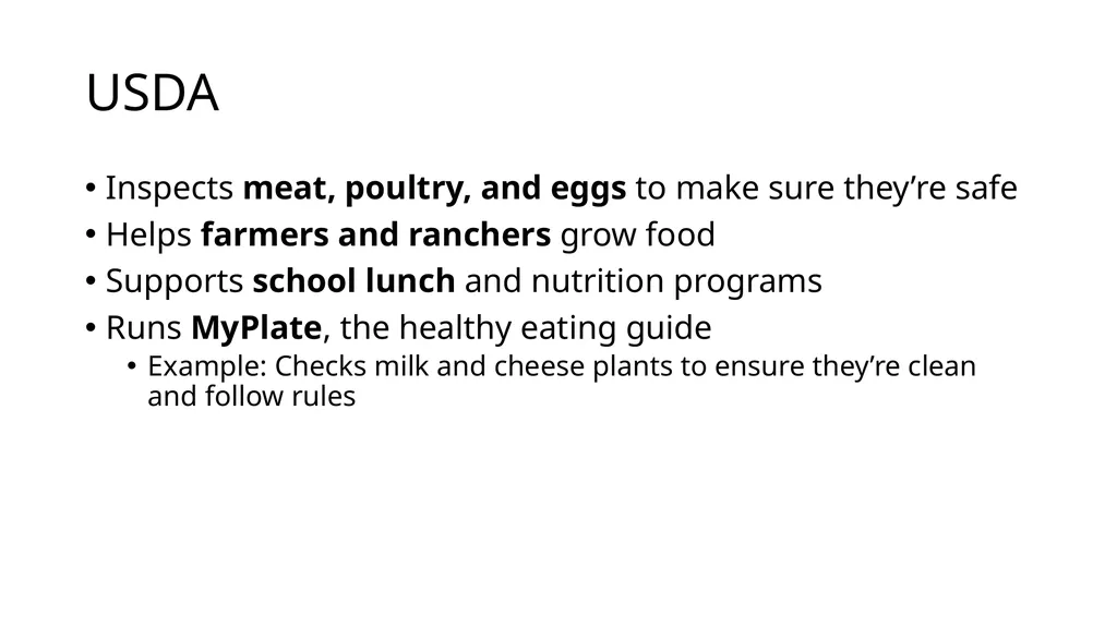 Food Science in Agriculture Unit 4 Food Science - slide 42 of 61