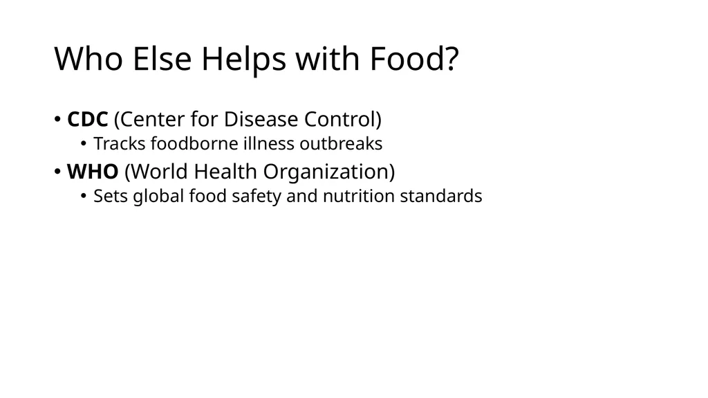 Food Science in Agriculture Unit 4 Food Science - slide 45 of 61