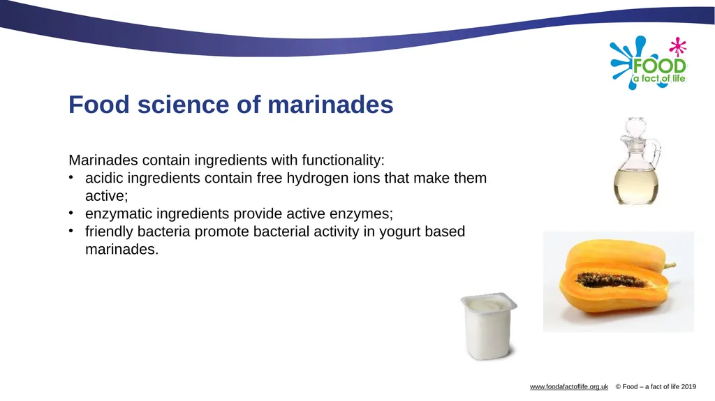 Food science of marinades Food science of - slide 3 of 13