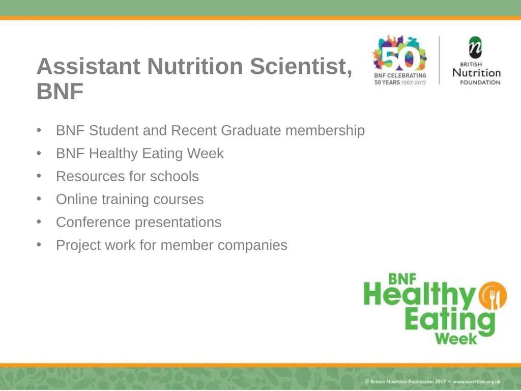 Nutrition science – myth busting Rebecca Haresign - slide 3 of 35