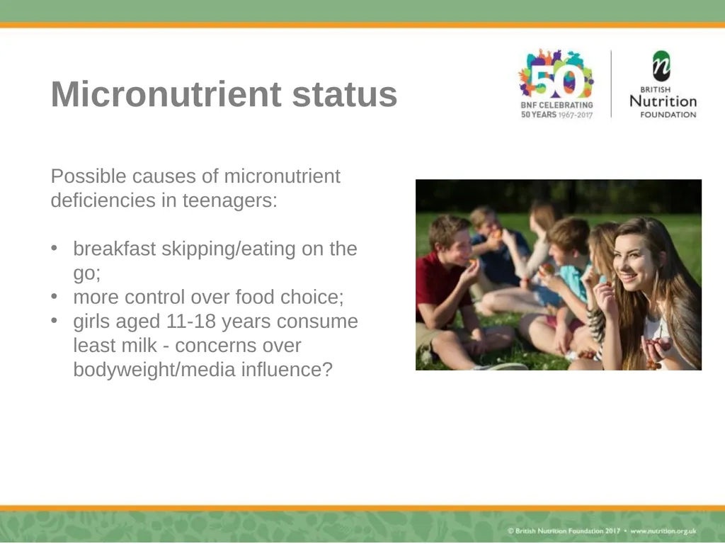 Nutrition science – myth busting Rebecca Haresign - slide 33 of 35