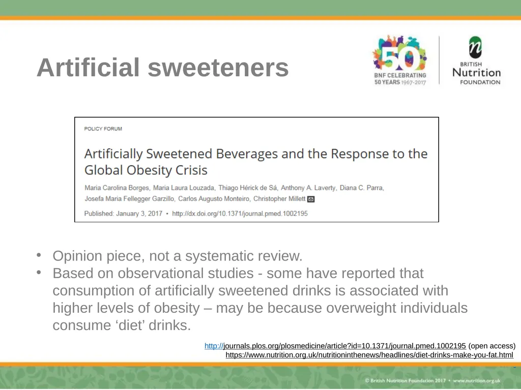 Nutrition science – myth busting Rebecca Haresign - slide 14 of 35