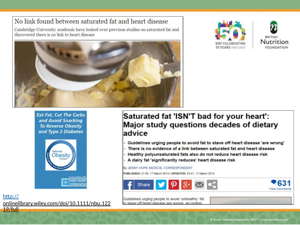 Nutrition science – myth busting Rebecca Haresign - slide 19 of 35