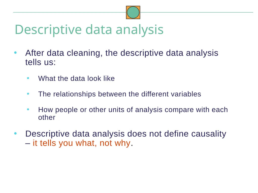 Data Analysis and Interpretation May 2021 To build - slide 16 of 54