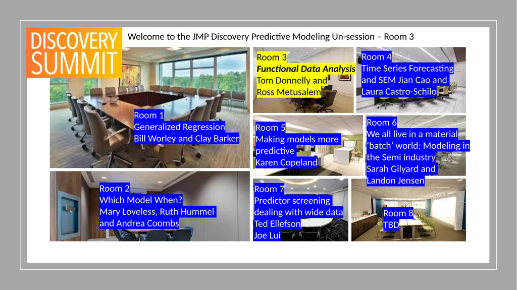 Room 1 Generalized Regression Bill Worley and Clay - slide 1 of 5