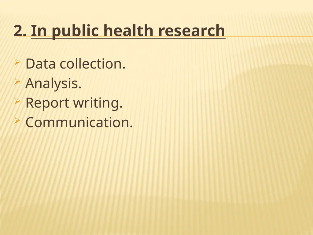 INTRODUCTION TO Statistical SoftwareS What is - slide 4 of 25