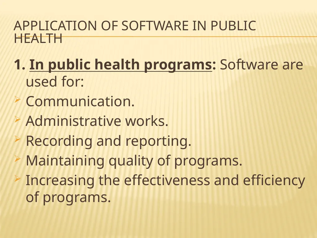 INTRODUCTION TO Statistical SoftwareS What is - slide 3 of 25