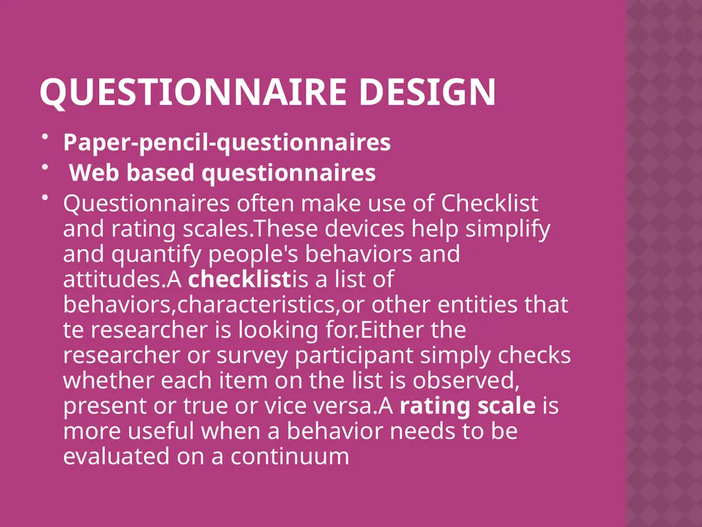 RESEARCH METHODOLOGY DEPARTMENT OF STATISTICS - slide 7 of 11