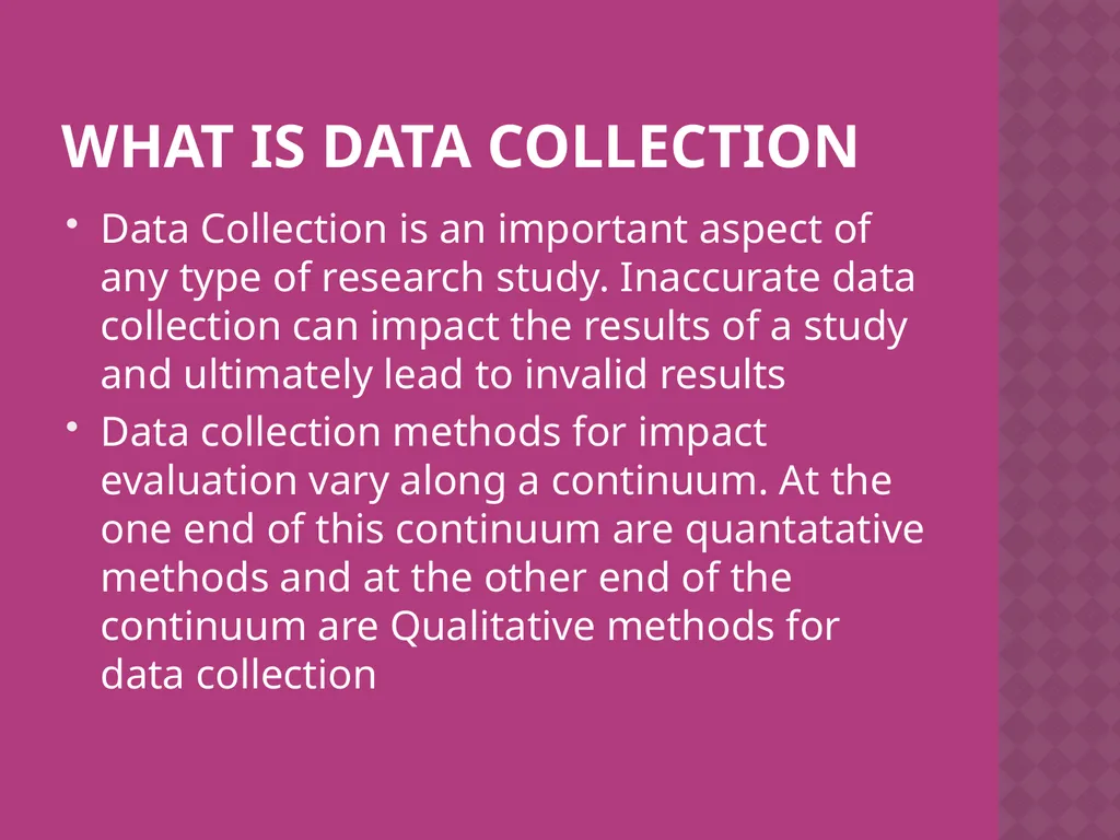 RESEARCH METHODOLOGY DEPARTMENT OF STATISTICS - slide 6 of 11