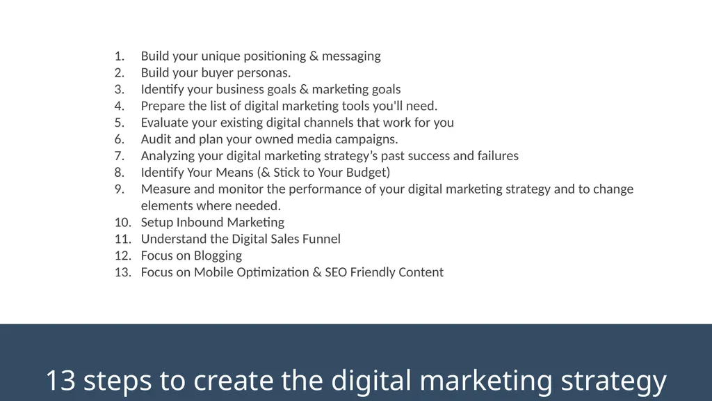 TEMPLATE DIGITAL MARKETING STRATEGY Your Company - slide 35 of 36