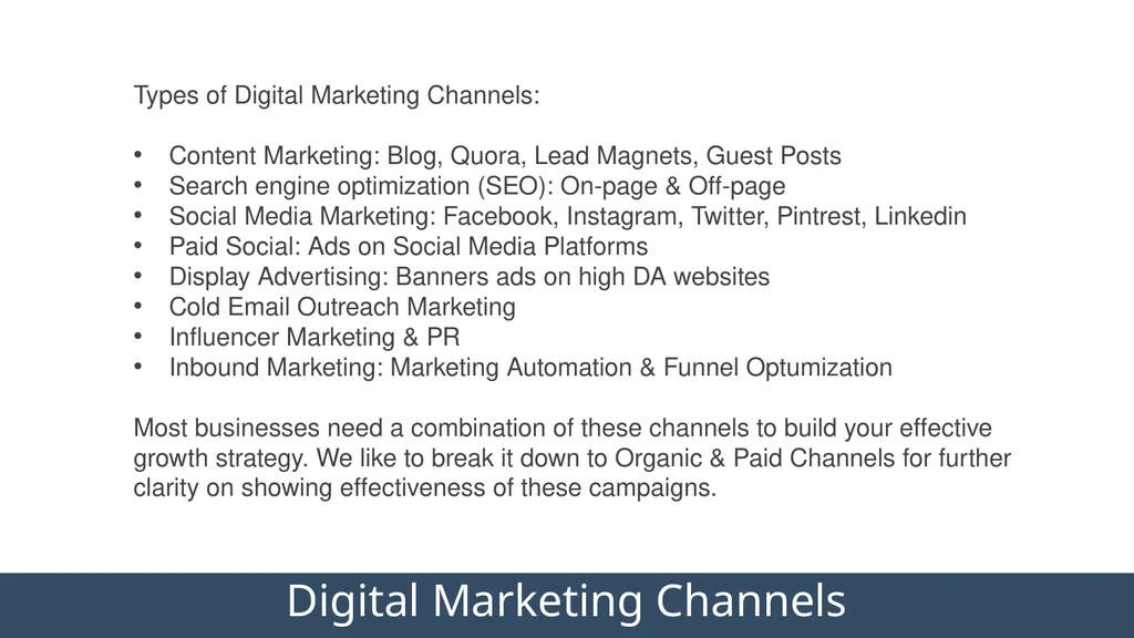 TEMPLATE DIGITAL MARKETING STRATEGY Your Company - slide 20 of 36