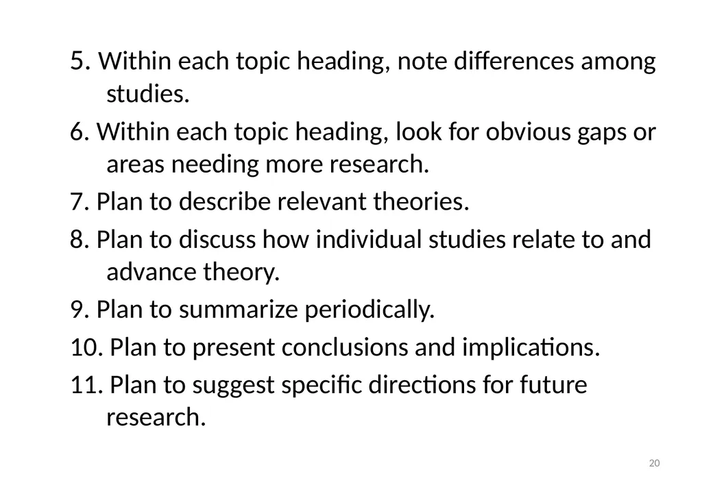 Importance of literature review Dr. Neelima Mehta - slide 20 of 28