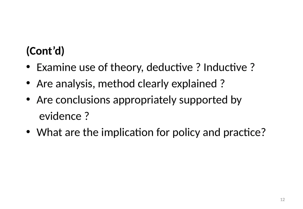 Importance of literature review Dr. Neelima Mehta - slide 12 of 28
