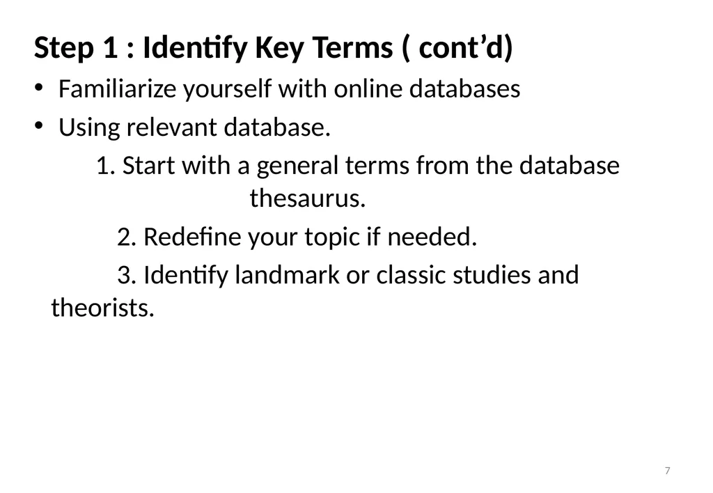 Importance of literature review Dr. Neelima Mehta - slide 7 of 28