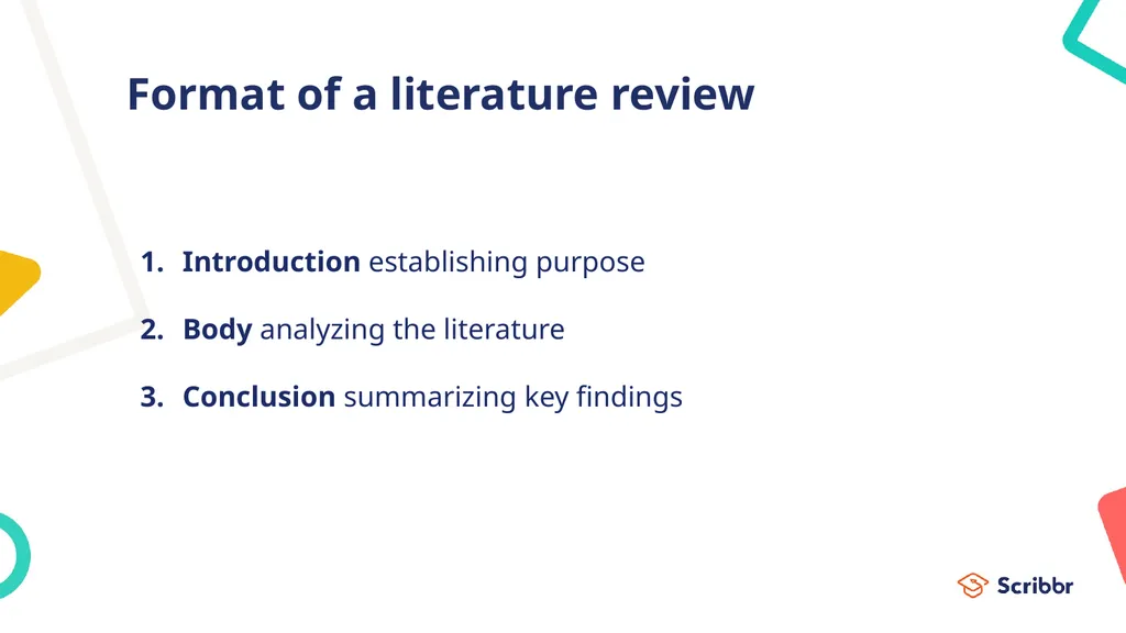 Literature reviews Introduction and step-by-step - slide 22 of 30