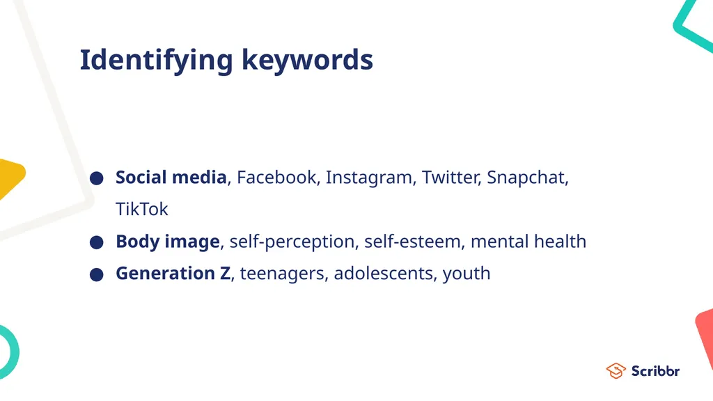 Literature reviews Introduction and step-by-step - slide 9 of 30
