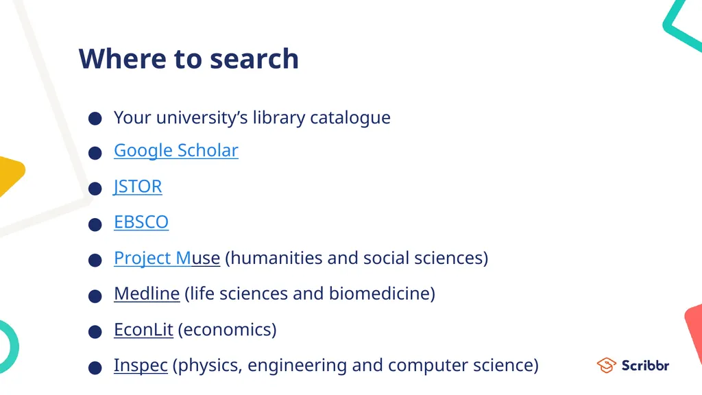 Literature reviews Introduction and step-by-step - slide 10 of 30