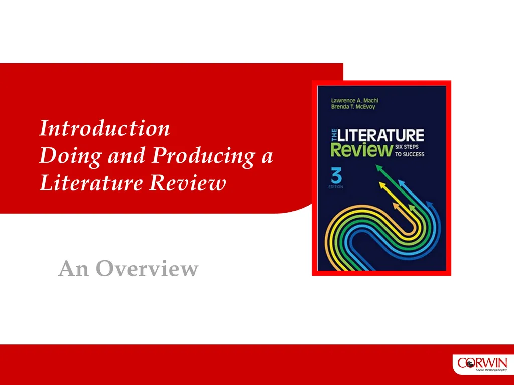 The Literature Review 3 edition Six Steps To - slide 2 of 13