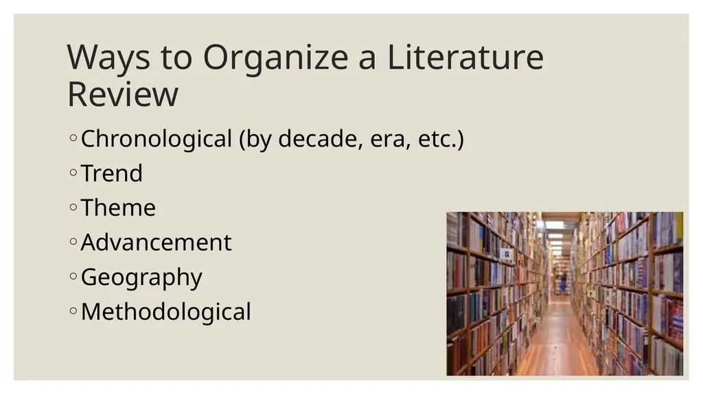 Mastering Literature Reviews The Writing - slide 8 of 15