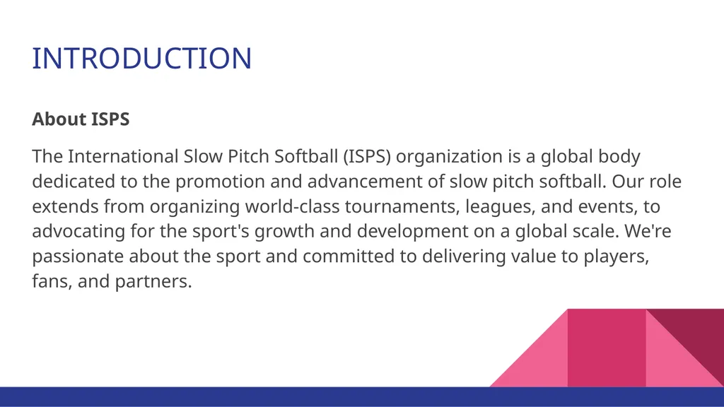 Livestreaming Services: Bringing Slow Pitch Games - slide 2 of 27