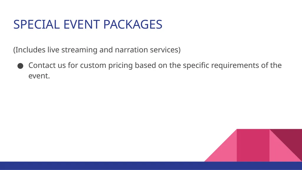 Livestreaming Services: Bringing Slow Pitch Games - slide 20 of 27