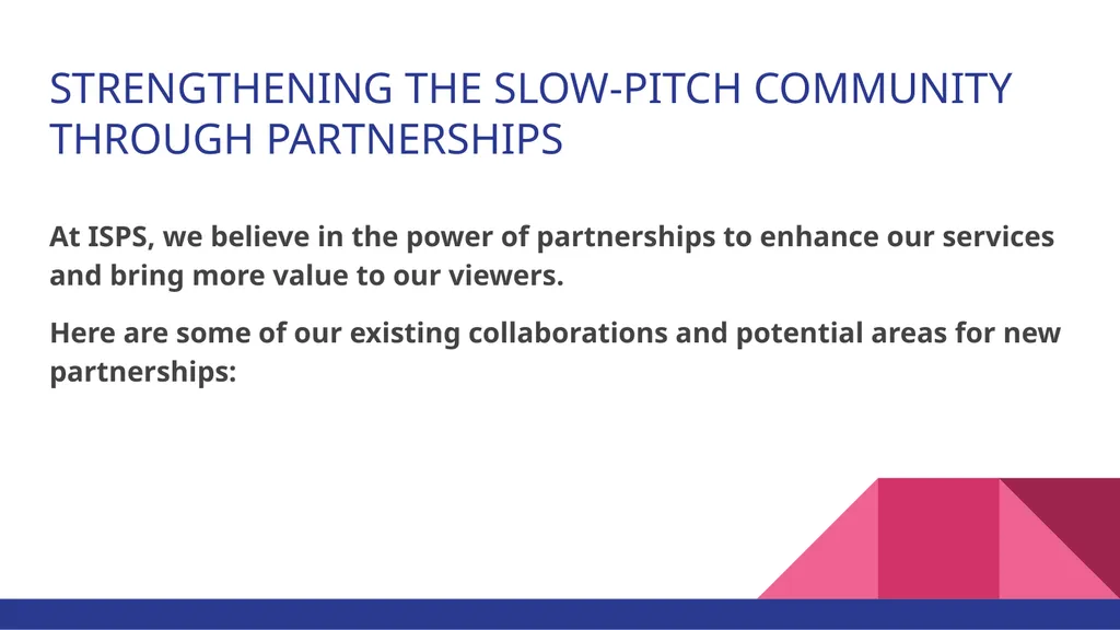Livestreaming Services: Bringing Slow Pitch Games - slide 23 of 27