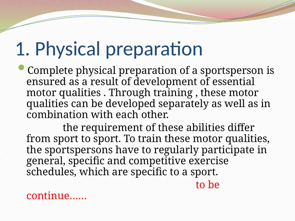 TOPIC – SPORTS TRAINING By Dr. Ashish kumar dubey - slide 4 of 8