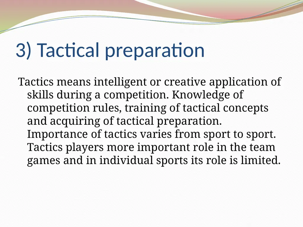TOPIC – SPORTS TRAINING By Dr. Ashish kumar dubey - slide 6 of 8