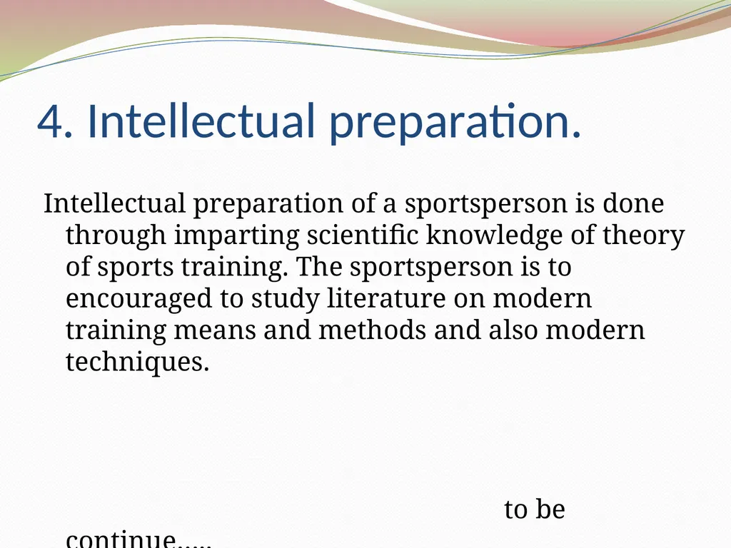 TOPIC – SPORTS TRAINING By Dr. Ashish kumar dubey - slide 7 of 8