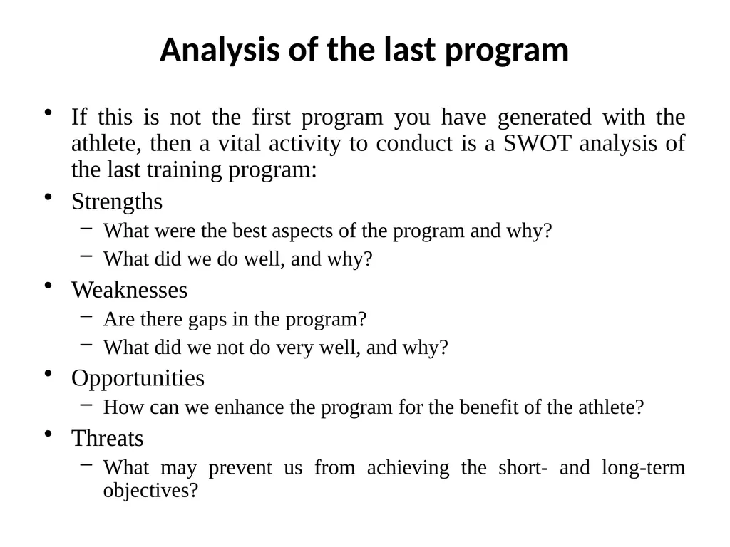 Planning of training schedule Dr. rajeshwari - slide 8 of 14
