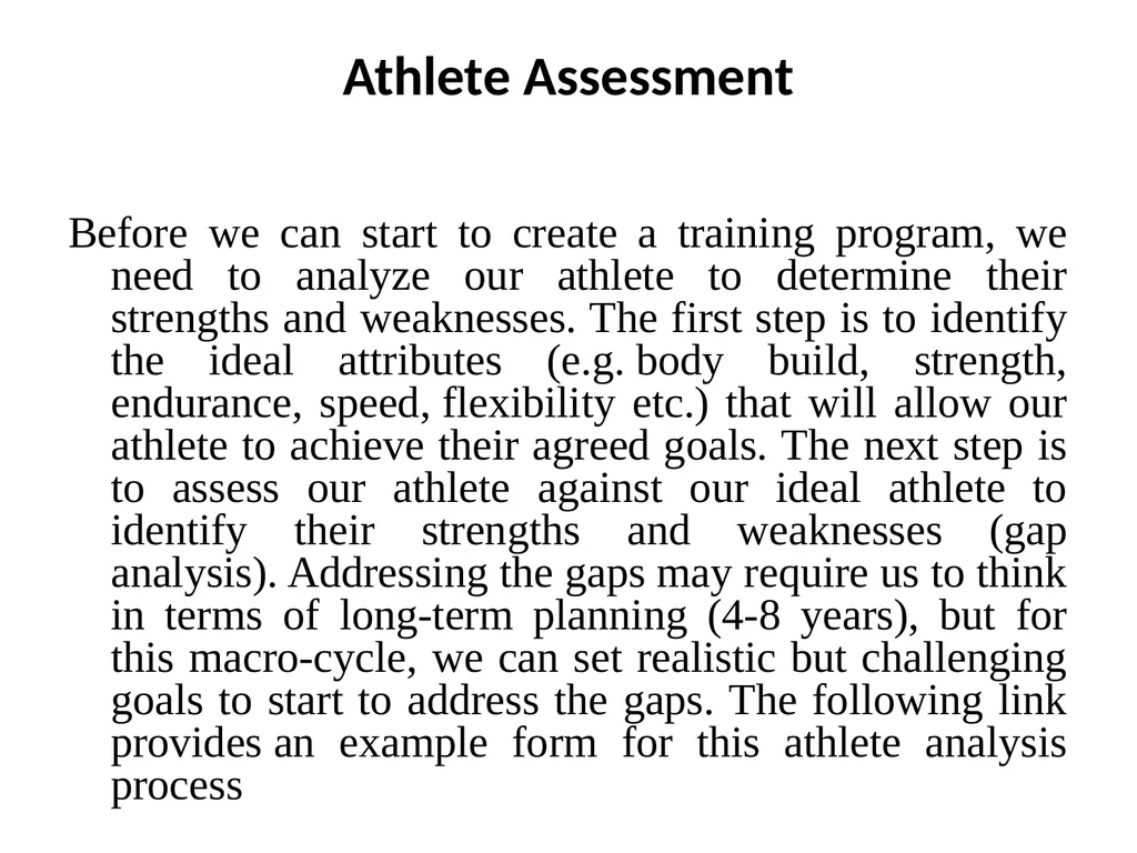 Planning of training schedule Dr. rajeshwari - slide 9 of 14